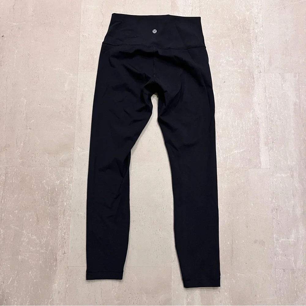 Lululemon Black Wunder Under Leggings 25” - Picture 5 of 8